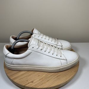 Oliver Cabell Low 1 White Leather Sneakers Shoes Mens 11 US 44 EUR Made In ITALY
